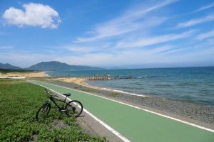 福岡県芦屋 サイクリング道路