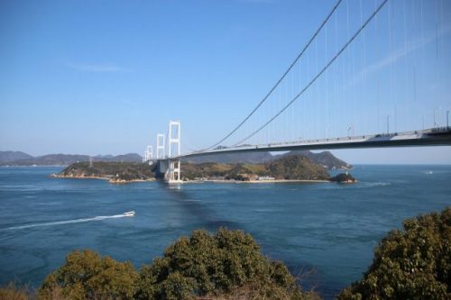 愛媛県東予 しまなみ海道来島海峡第三大橋